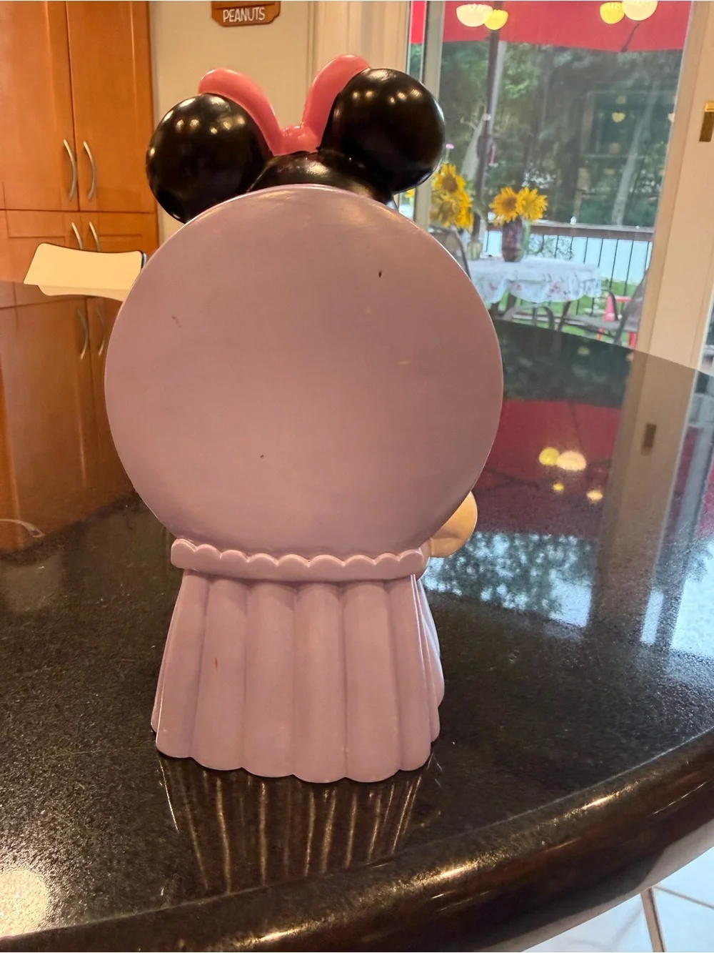 Disney Minnie Mouse Pink and Purple Vintage Bank